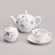 Фарфоровый чайный сервиз на 6 персон, 14 предметов, Васильки – Lefard