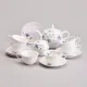 Фарфоровый чайный сервиз на 6 персон, 14 предметов, Васильки – Lefard