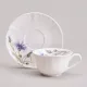 Фарфоровый чайный сервиз на 6 персон, 14 предметов, Васильки – Lefard
