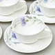 Фарфоровый чайный набор на 6 персон, 12 предметов, Васильки, 250 мл – LEFARD