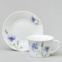 Чайная пара Васильки 250 мл – Lefard