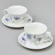 Фарфоровый чайный набор на 2 персоны, 4 предмета, Васильки, 250 мл – Lefard