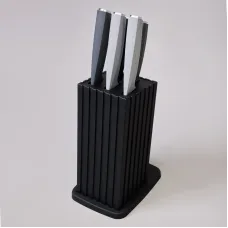 Набор ножей на пластиковой подставке, 6 предметов – Agness