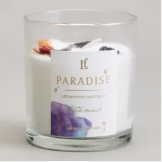Свеча ароматизированная в стакане Paradise White Musk 8*9 см – Lefard