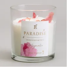 Свеча ароматизированная в стакане Paradise Magnolia 8*9 см – Lefard