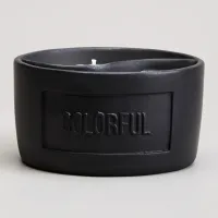 Свеча в стакане Yin Yang Dark Amber 11,3*6,4 см - Lefard