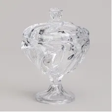 Блюдо с крышкой на ножке Bohema, диаметр 11,5 см, высота 16,5 см – Lefard