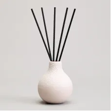 Диффузор ароматический коллекция Жемчужина 7.5*7.5*9,7 см (масло и палочки в комплекте) - Lefard