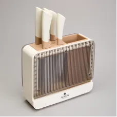 Набор ножей на пластиковой подставке, 6 предметов – Agness