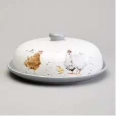 Блюдо для блинов Funny Hens 23,5*10 см – Lefard