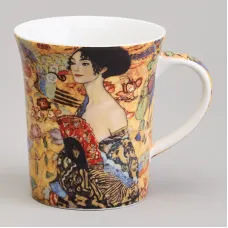Кружка Дама с веером (Г. Климт) 420 мл - Lefard