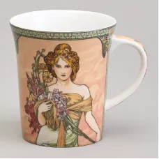 Кружка Времена года (А. Муха) 420 мл – Lefard