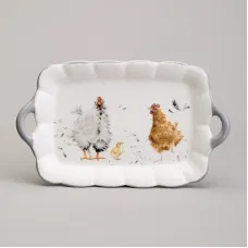 Блюдо Funny Hens 23,5*14*2,5 см - Lefard