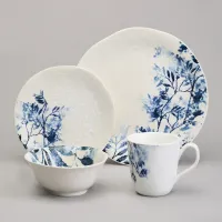 Набор обеденный на 4 персоны, 16 предметов, Forest Tale Blue – Lefard