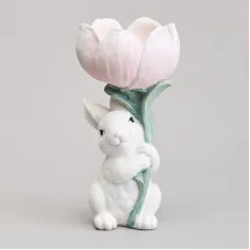 Фигурка декоративная Кролик 10,5х9,7х20,7 см – Lefard
