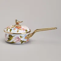 Ковш эмалированный, серия Фландрия, 900 мл 14 см – Agness