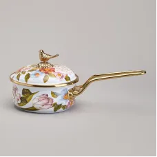 Ковш эмалированный, серия Фландрия, 900 мл 14 см – Agness