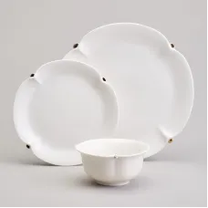 Набор для завтрака 3 предмета Sunday золотой – Lefard