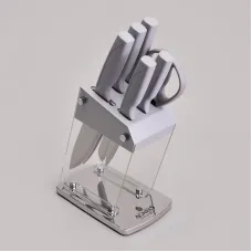 Набор ножей на пластиковой подставке, 7 предметов – Agness