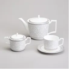 Фарфоровый чайный сервиз на 6 персон, 14 предметов Versailles - Lefard