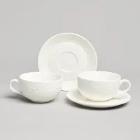 Фарфоровый чайный набор на 2 персоны, 4 предмета Muse, 360 мл – Lefard