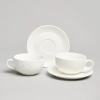 Фарфоровый чайный набор на 2 персоны, 4 предмета Meadow, 360 мл – Lefard