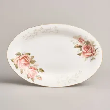 Блюдо овальное Корейская роза 30 см – Lefard