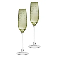 Набор бокалов для шампанского Flora из 2 штук 180 мл – Lefard