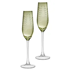 Набор бокалов для шампанского Flora из 2 штук 180 мл – Lefard