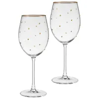 Набор бокалов для вина Goldy из 2 штук, 540 мл – Lefard
