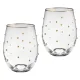 Набор стаканов Goldy из 2 штук, 520 мл – Lefard
