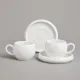 Фарфоровый чайный набор на 2 персоны, 4 предмета Fashion, 220 мл – Lefard
