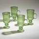 Набор кружек Simplicity Green 4 штуки 245 мл / 14 см – Lefard