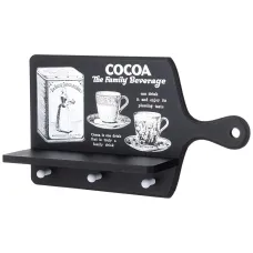 Вешалка для кухни с крючками 40*22,5*10 см – Lefard