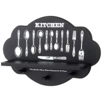 Вешалка для кухни с крючками 39,5*27*10 см – Lefard