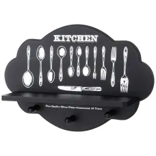 Вешалка для кухни с крючками 39,5*27*10 см – Lefard