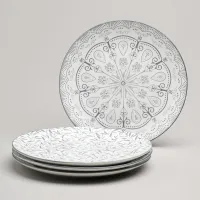 Набор тарелок обеденных Dreams из 24 штук, диаметр=27 см – Bronco