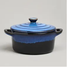 Горшочек для запекания Reactive Blue 18,5*14,5*6,5/10 см 600 мл – Agness