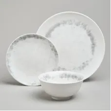 Набор обеденный на 4 персоны, 12 предметов Daily серый – Bronco