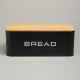 Хлебница Black 33,5х19х12,5 см - Agness