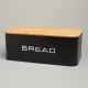 Хлебница Black 33,5х19х12,5 см - Agness