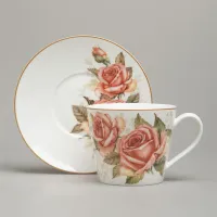 Чайная пара Корейская роза 300 мл – Lefard
