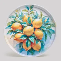 Поднос сервировочный Citrus Charm 33*2,1 см - Agness