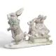 Статуэтка Крольчиха с крольчатами 24х8х16,5 см – Lefard