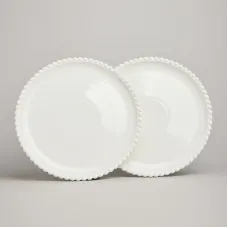 Набор тарелок обеденных Pearl 2 штуки 25,5*2 см – Lefard
