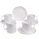 Фарфоровый чайный набор на 4 персоны, 8 предметов, медиссон, 270 мл – Lefard