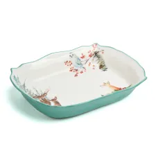 Блюдо прямоугольное Лесная сказка 32,5*24,5*6,5 см – Lefard
