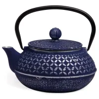 Чугунный заварочный чайник с эмалированным покрытием внутри 600 мл – Lefard