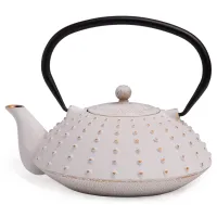 Чугунный заварочный чайник с эмалированным покрытием внутри 1.2 л – Lefard