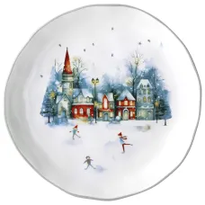 Тарелка закусочная С Новым Годом! 17*3 см - Agness